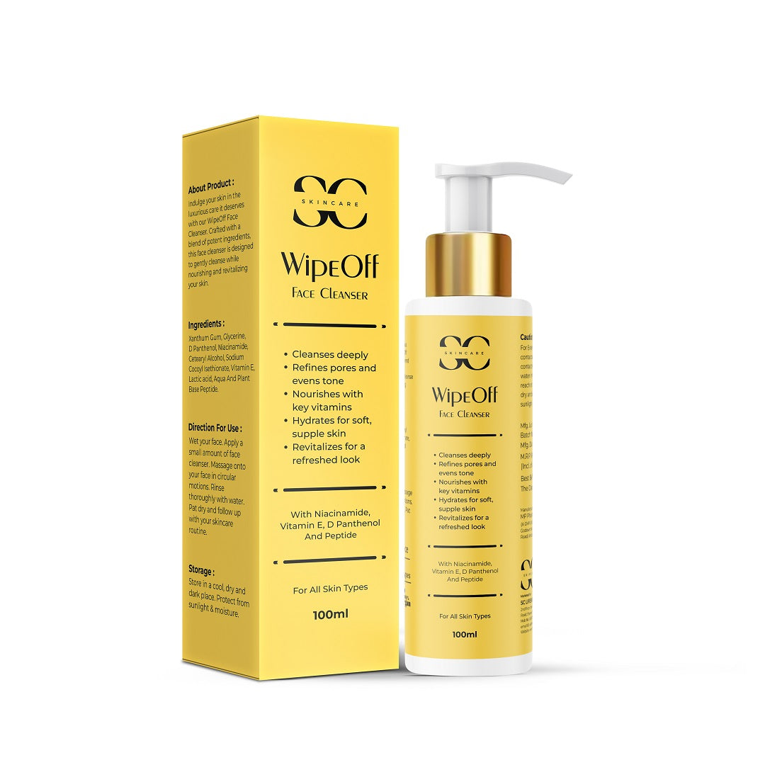 Wipe Off Cream Cleanser